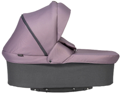 Детская коляска Indigo Charlotte Sity Classic 12 3 в 1 с автокреслом Avionaut Cosmo Cs03 т.серый/фиолетовый