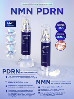 Премиальная ампула Dr.Hedison NMN PDRN Timeless Bulb, 50мл