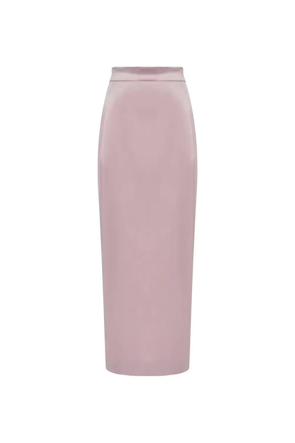 Юбка-карандаш атласная розовая