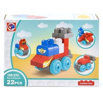 Конструктор детский 22эл., коробка 188-552