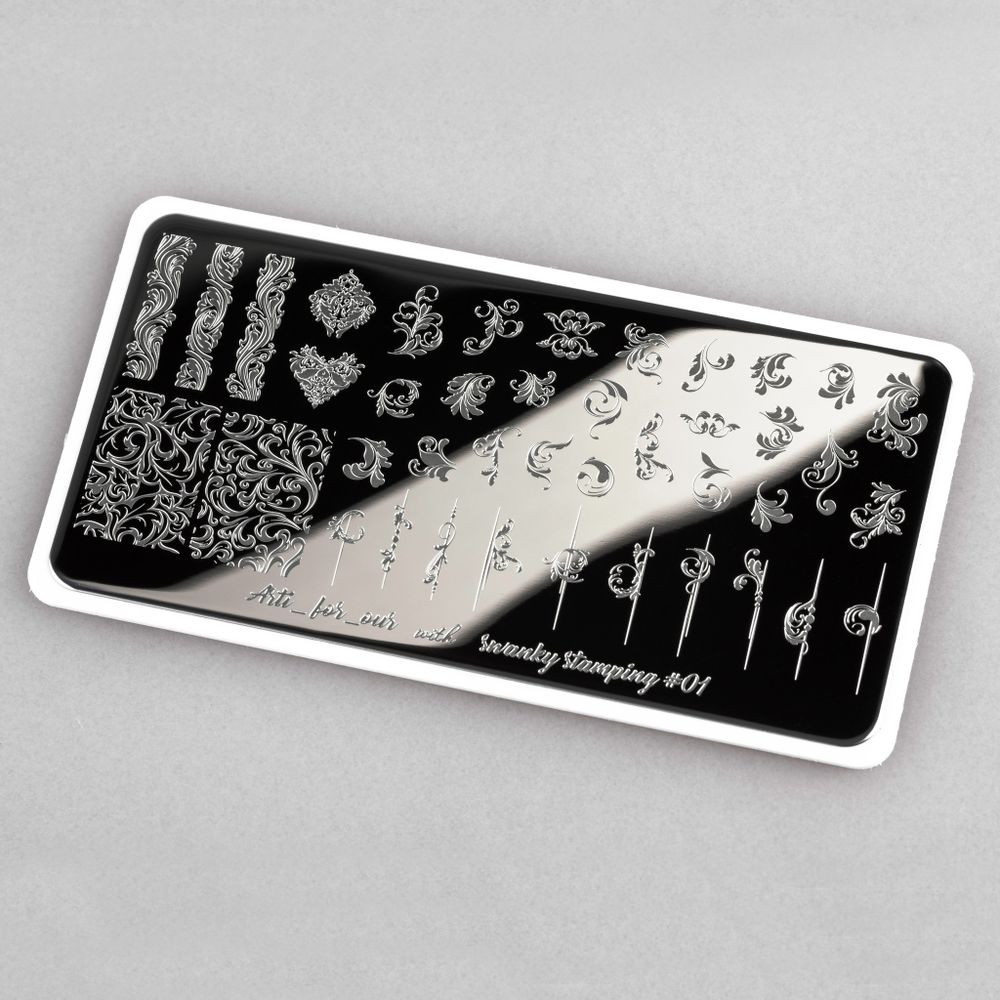 Swanky Stamping Arti for you Пластина 01 (187)