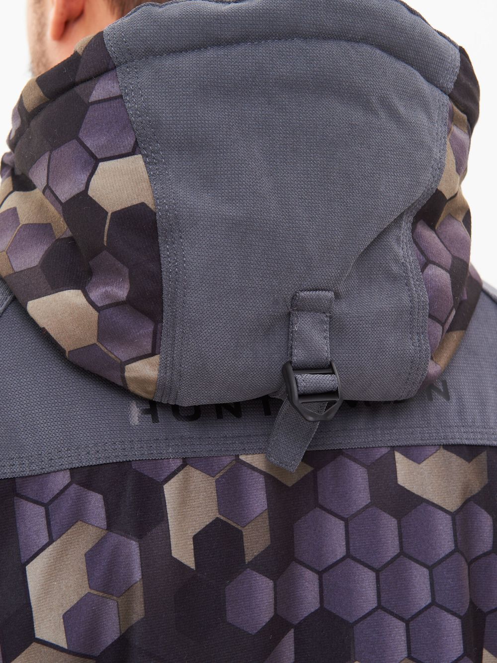 Костюм демисезонный Горка-Люкс ткань Исландия/Алова цвет Серый/КМФ 001