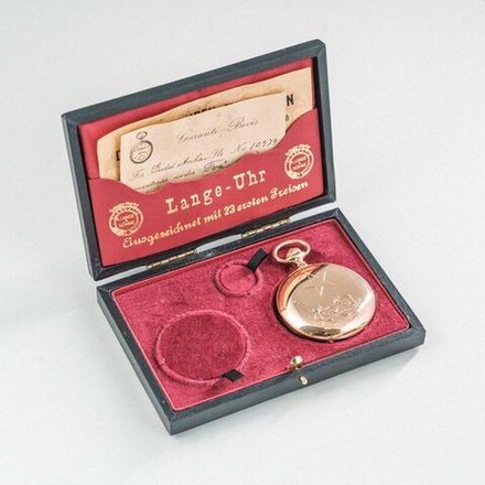 Золотые карманные часы A.LANGE & SOHNE