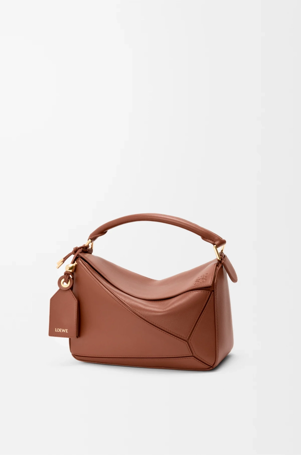 Loewe Маленькая сумка натуральной кожи, коричневый