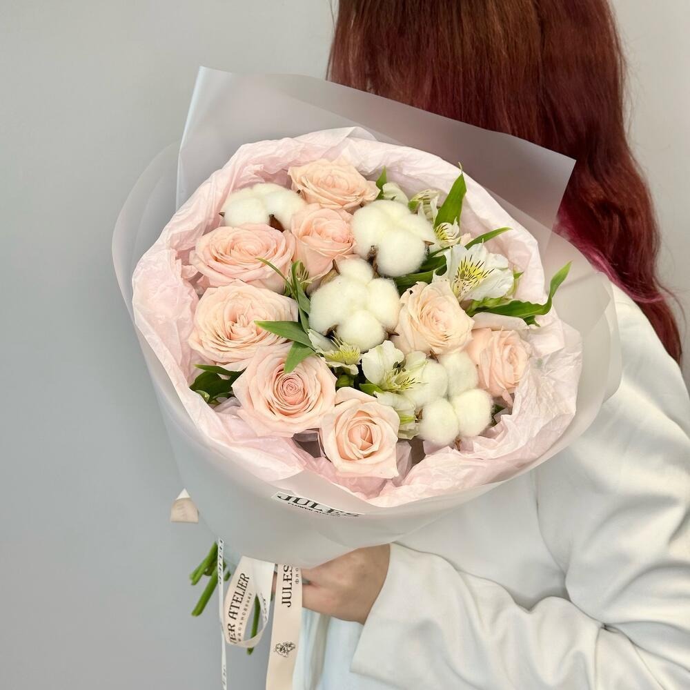 «Очарование» букет из роз Кимберли