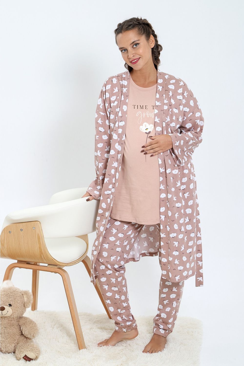 Пижама женская Хлопушек-4 Виотекс БЕЖЕВЫЙ