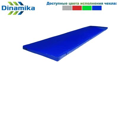 Мат гимнастический для брусьев 2200х400х60 Тент (ппу)