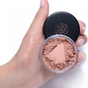 Румяна сатиново-шиммерные В215 Каштановый розовый 4гр (Kristall Minerals Cosmetics)