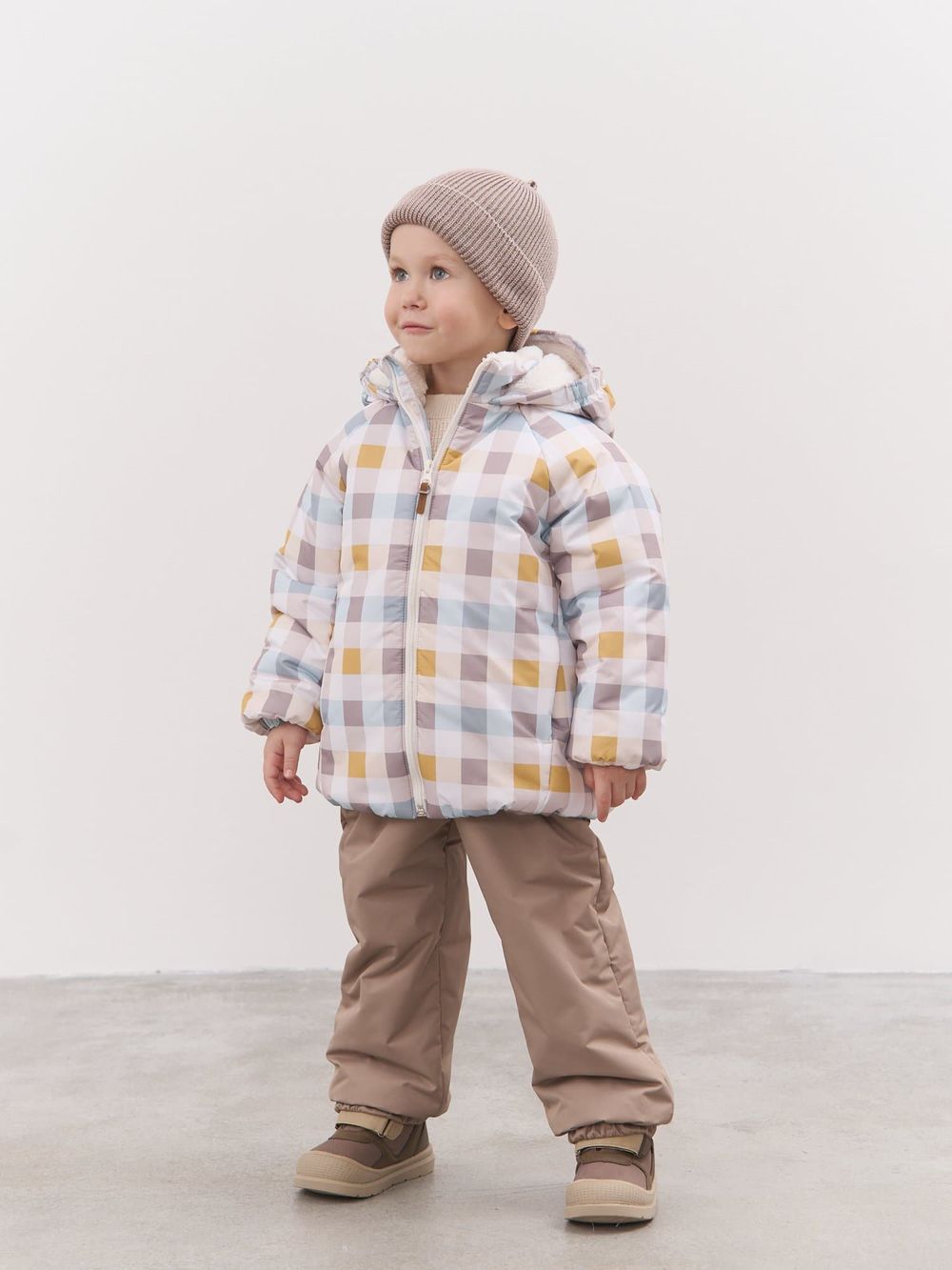 Полукомбинезон демисезонный мембранный "Латте" 0+