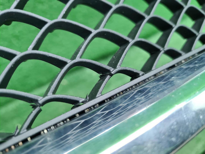 Юбка переднего бампера Mercedes GLC X253 (19-22)