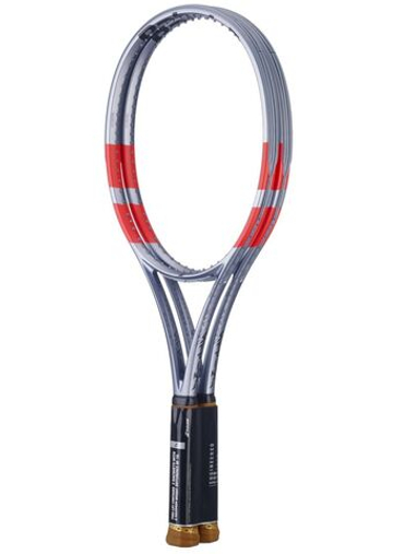 Теннисная ракетка Babolat Pure Strike 97 4-gen 2 Pack - grey/fluo strike