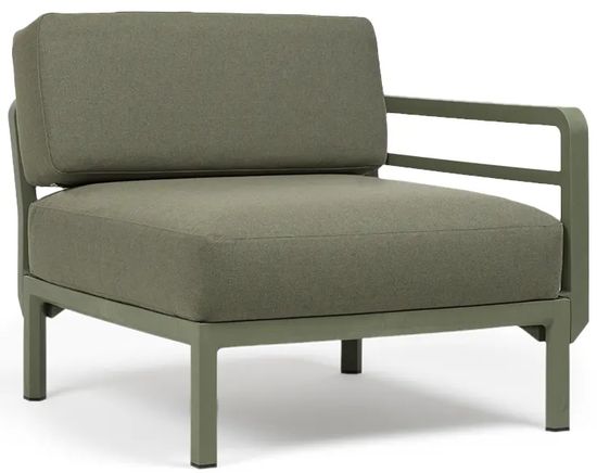 Модуль правый/левый пластиковый с подушками Maximo Elemento Terminale DX/SX