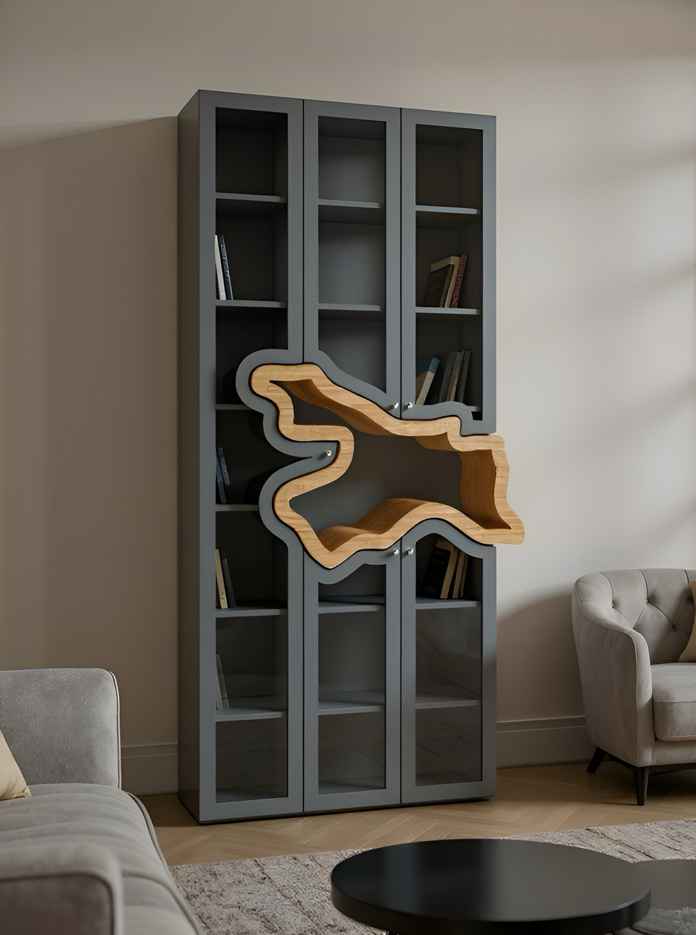 Стеллаж-буфет "Корень"