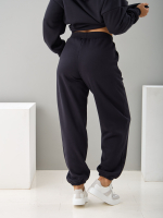 Костюм с брюками КБис-091/антрацит-п