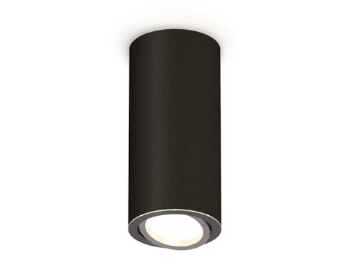 Комплект накладного светильника Ambrella light Techno Spot XS7443003 SBK/PSL черный песок/серебро полированное (C7443, N7003)
