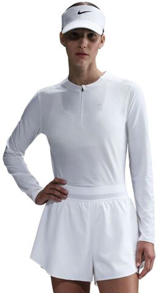 Женская теннисная футболка с длинным рукавом Nike Court Advantage Dri-Fit Mid-Layer Tennis