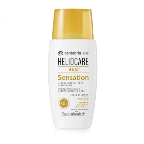 HELIOCARE 360 Sensation | Ультралегкая солнцезащитная эмульсия SPF 50+ для чувствительной кожи, 50 мл