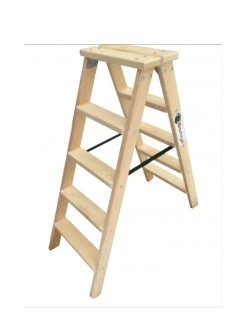 Стремянка деревянная 2х5 wide (рабоч. высота 2,65м)