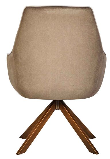 Стул Natalie, бежевый/капучино/бронза