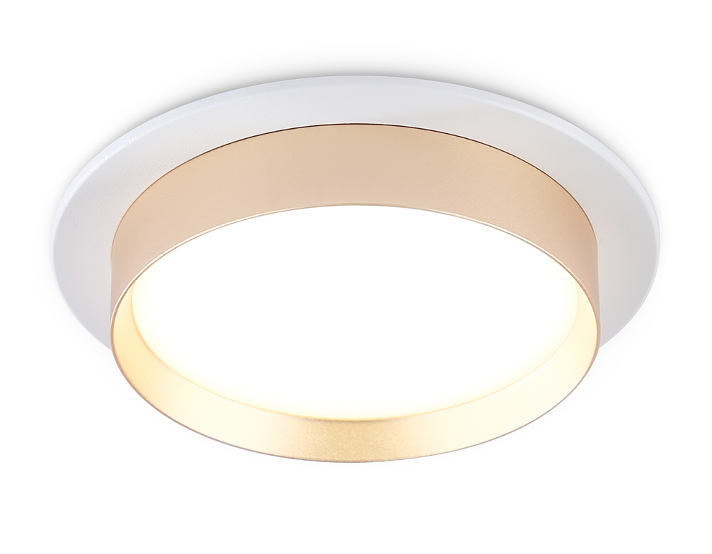 Светильник встраиваемый TN5226 WH/GD белый/золото GX53 max 12W D105*35