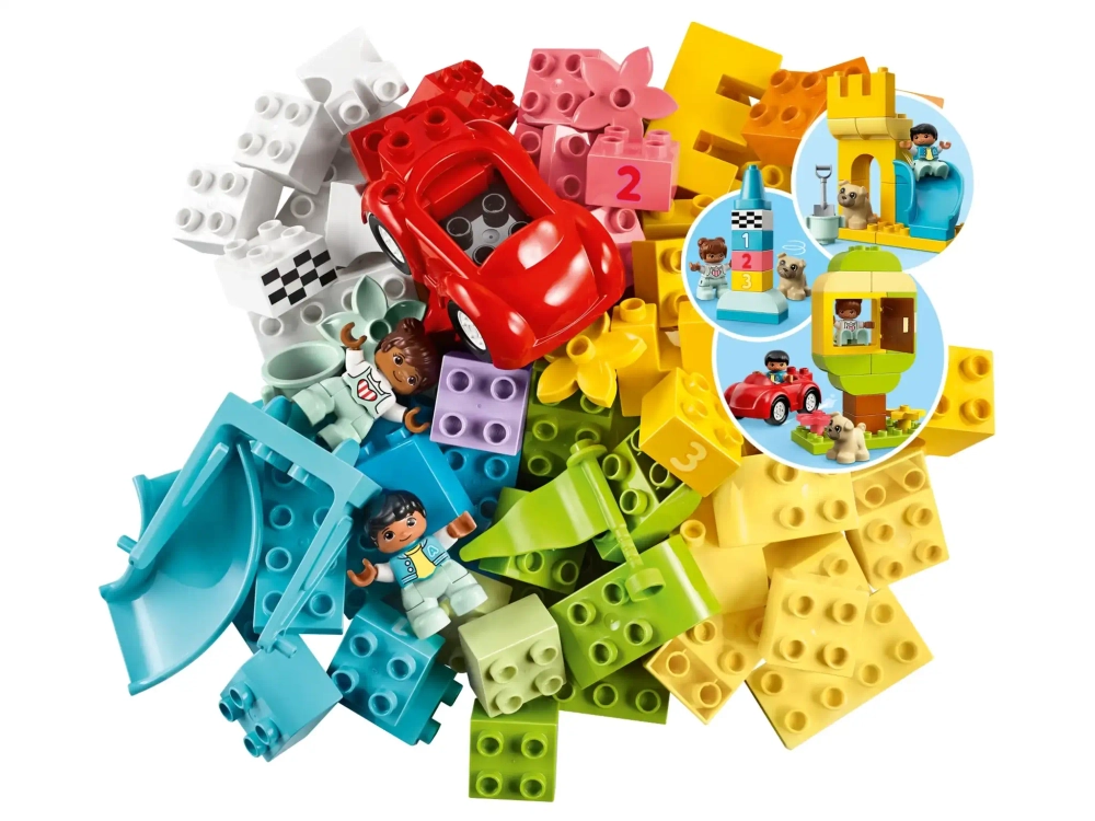 Конструктор LEGO Duplo 10914 Большая коробка с кубиками