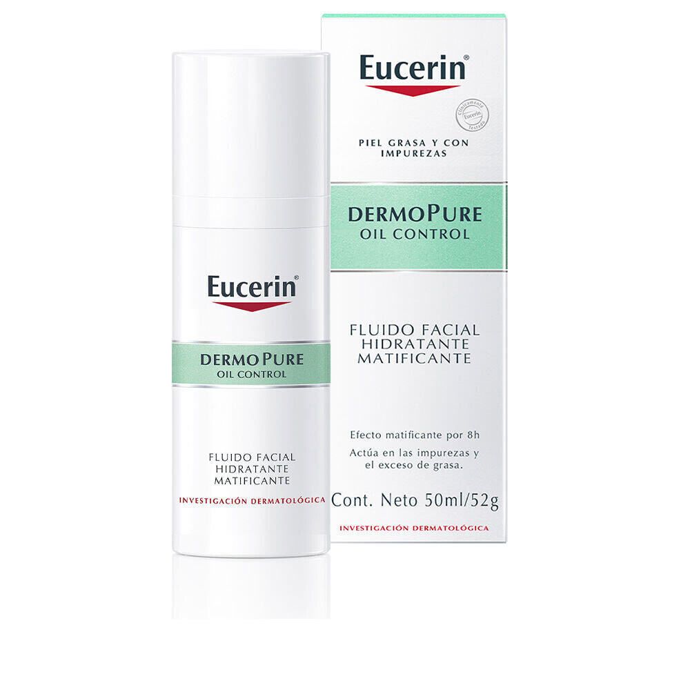 DERMOPURE oil control mattifying moisturizing facial fluid 50 ml