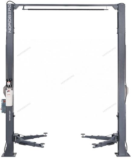 Цена на NORDBERG (N4124HE-4,5G) Подъемник 380V 2х стоечный 4,5т с верхней синхронизацией с электростопорами