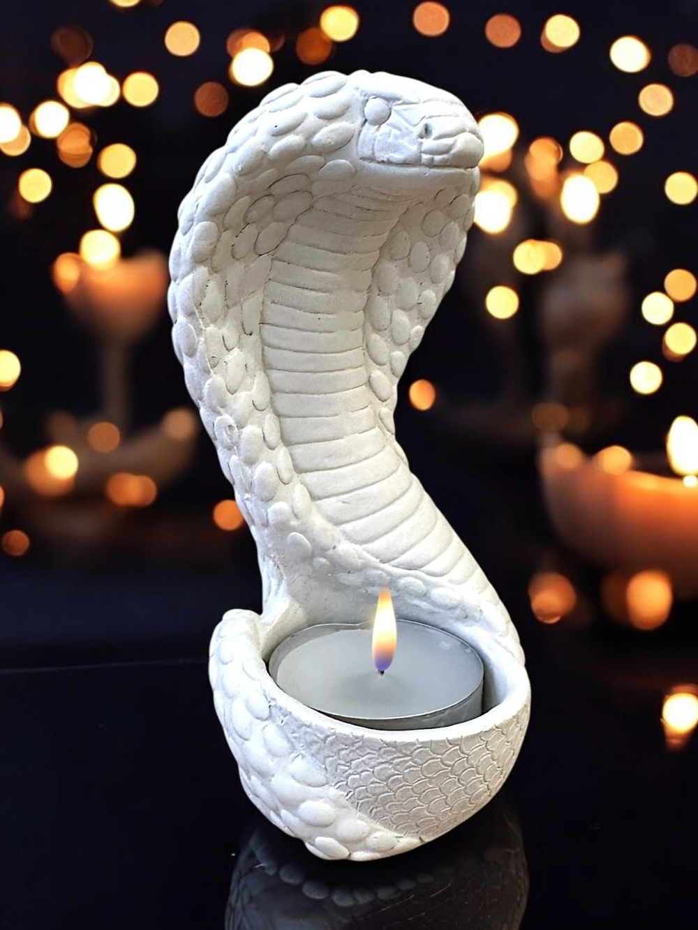 Подсвечник змея Кобра