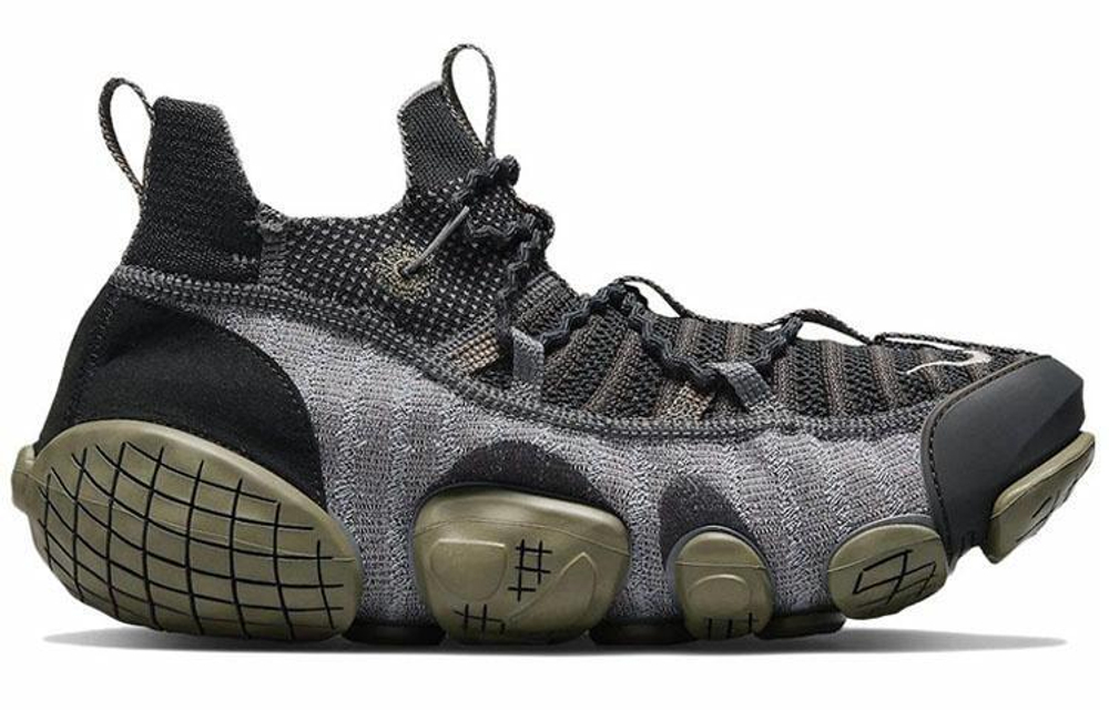 Кроссовки Nike Ispa Link "Black And Medium Olive"