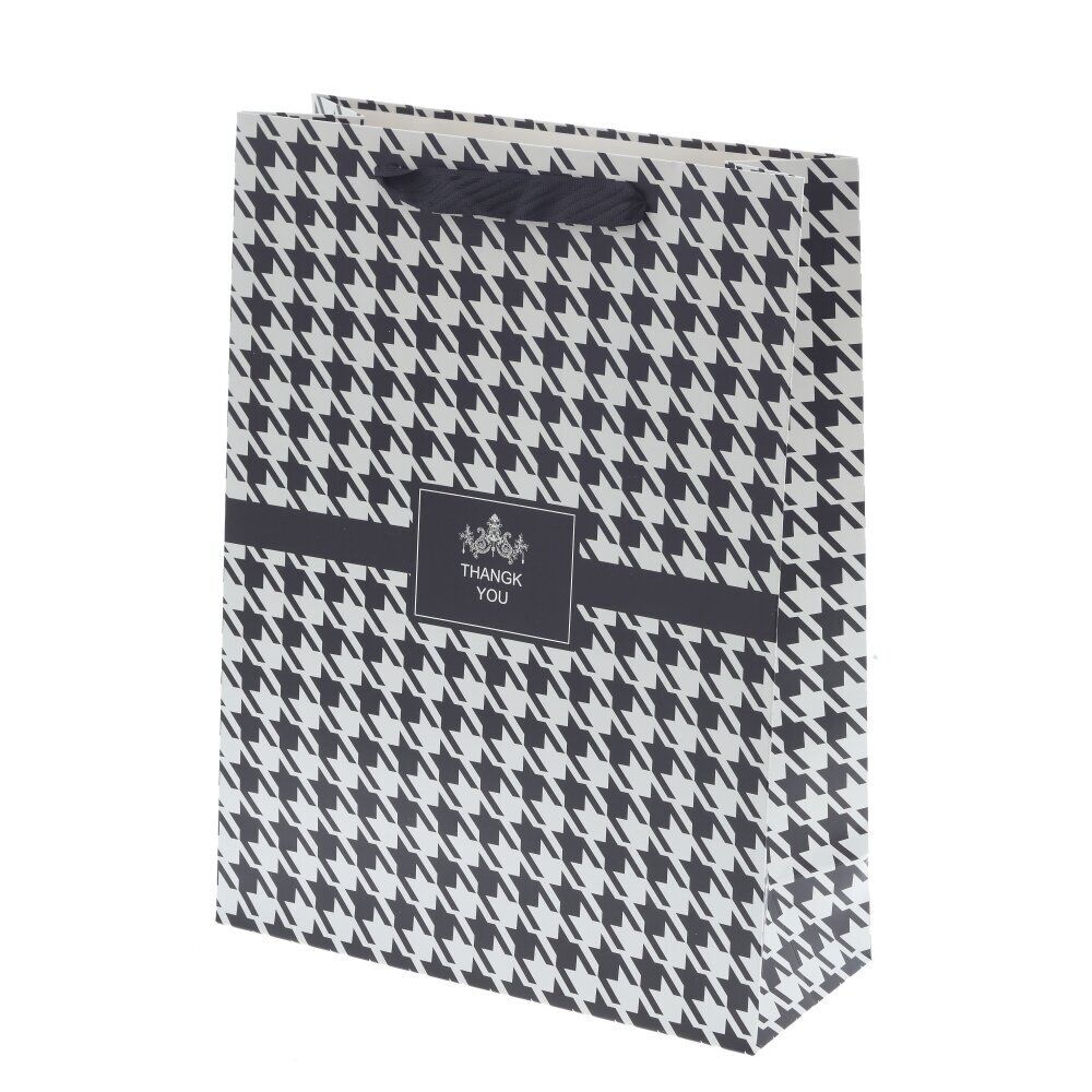 GAEM Пакет подарочный L (бумага 230г/м2, блок микс 12шт), L30 W12 H40 см, 4в.