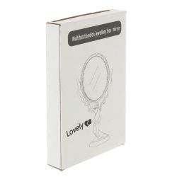 GAEM Зеркало настольное двустороннее, L13 W10 H27 см