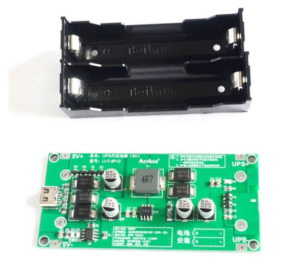 Модуль ET UPS-12VPIN-TypeC-2S18650