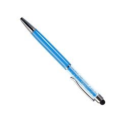 Универсальная 2в1 стилус-ручка и шариковая ручка Diamond для сенсорных экранов (Голубой)