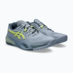 Теннисные Кроссовки ASICS Gel-Resolution X grey blue/pistachio