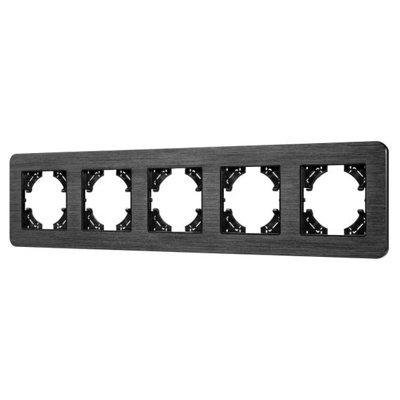 Рамка алюминиевая FRM-AKIRY-AL-5-BK Arlight 049735