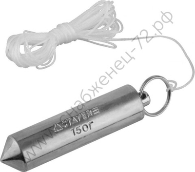 STAYER 5 м, 150 г, строительный отвес со шнуром (0635-15)