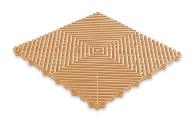 Покрытие PLASTO RIP 40х40х1,8 см Бежевое