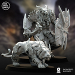 Grand Alliance Chaos Beasts of Chaos Ungors Chaos Warhounds 1 шт. миниатюра для dnd, днд, pathfinder, фентези, Настольная игра, НРИ, Варгейм, РПГ