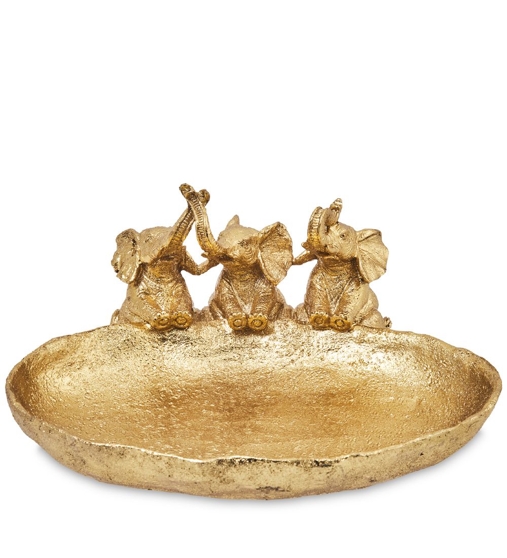 GAEM Art MN-197 Статуэтка-ваза «Слоны»