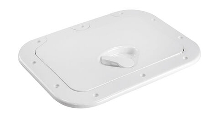 Люк смотровой Classic 275 х 375 мм съемная крышка, белый