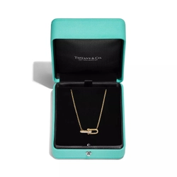 Подвеска из жёлтого золота 18k с бриллиантами, Tiffany 💎Hard Wear Double link
