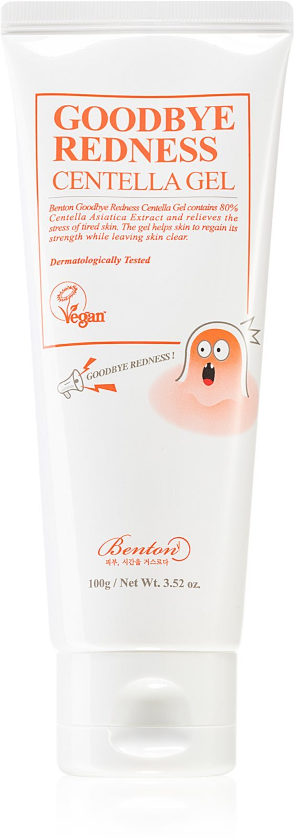 Benton Goodbye Redness Centella - Успокаивающий увлажняющий гель для проблемной кожи /   100  g  / GTIN 8809566990426