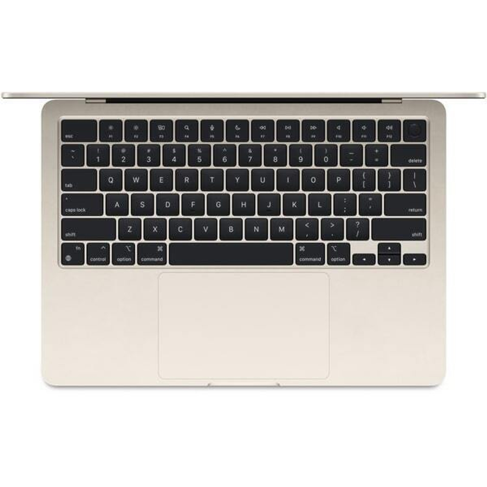 Apple MacBook Air 15 (M3, 8C CPU/10C GPU, 2024), 8 ГБ, 256 ГБ SSD, Starlight (сияющая звезда) MRYR3