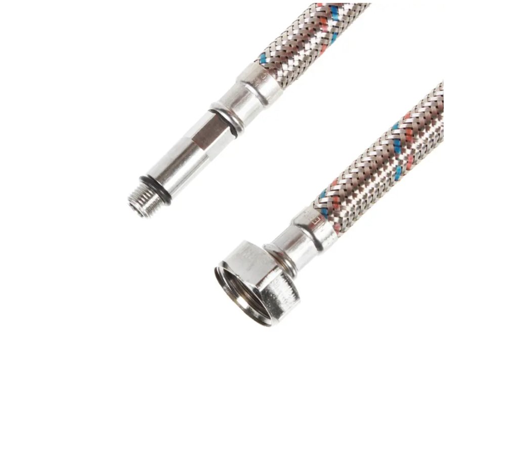 Гибкая подводка для воды ТР-Сантехника 1/2" М10-37 штуцер-гайка 50 см 21814