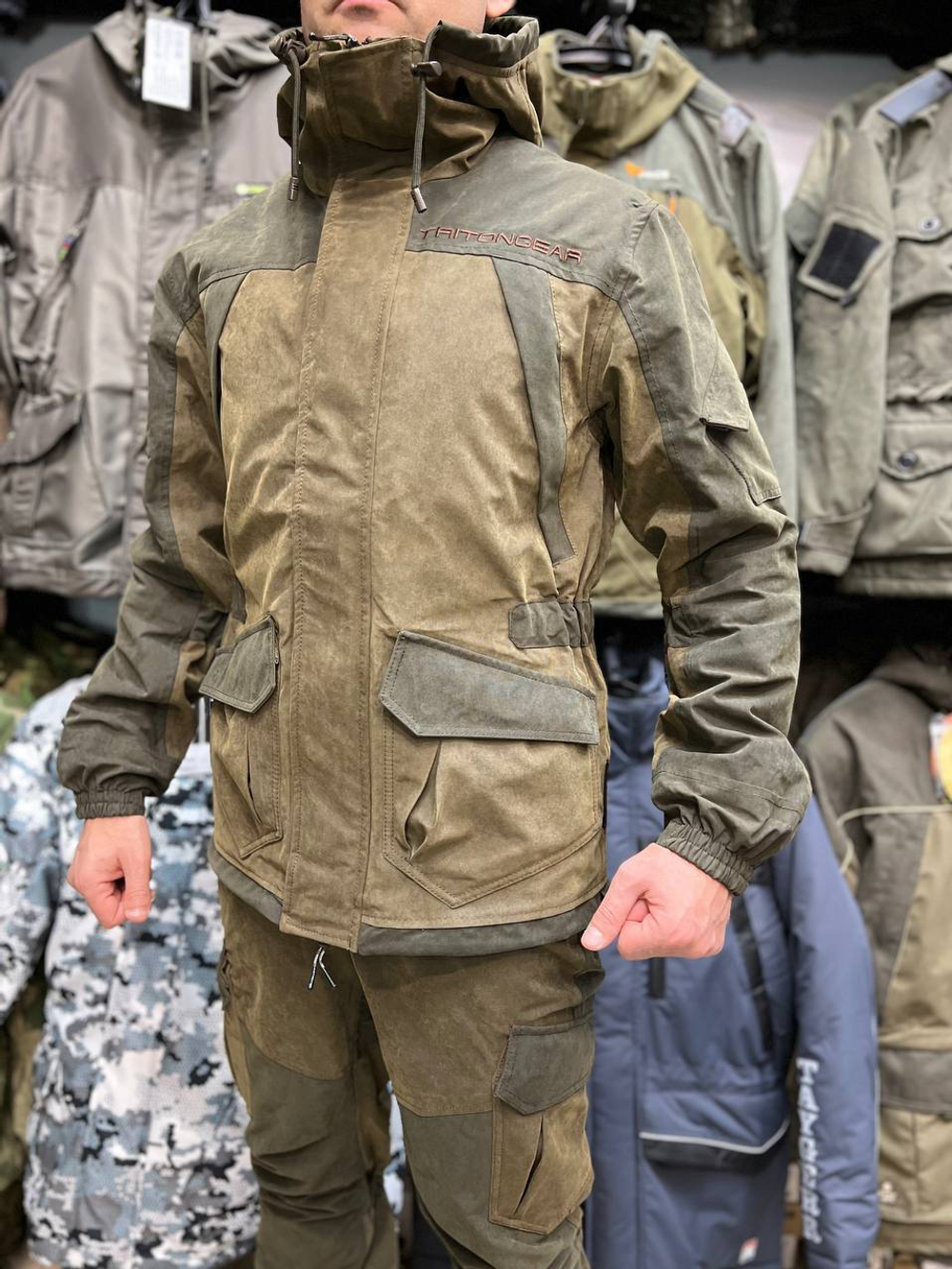 Костюм TRITON GORKA PRO –5 °C, мембрана Norvegia, коричневый