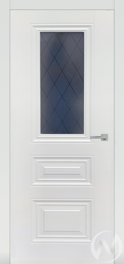 Дверь Эмаль (Тип Имидж-2; 60; ост; эмаль белая)