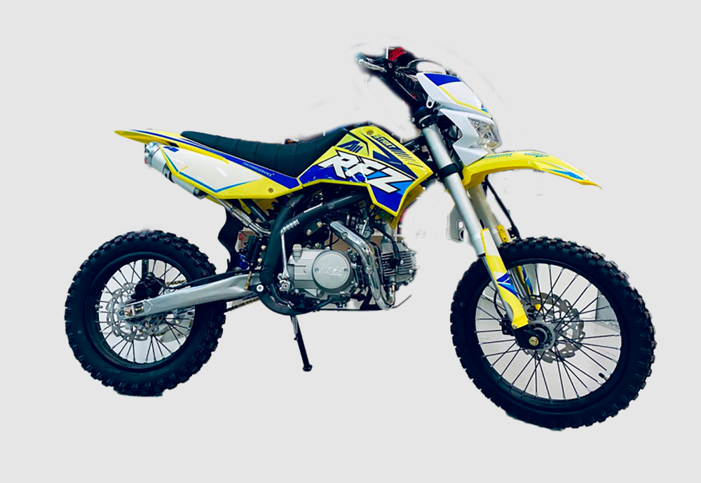 Питбайк Apollo RFZ START 125L 17х14 Желтый