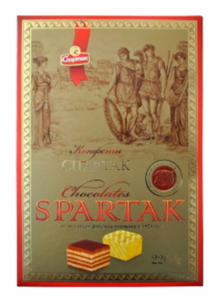Набор конфет "Спартак" 220г. Спартак