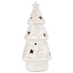 ФИГУРКА "ЕЛКА" С LED-ПОДСВЕТКОЙ КОЛЛЕКЦИЯ "PINE CONES", 10*10*22,5 СМ