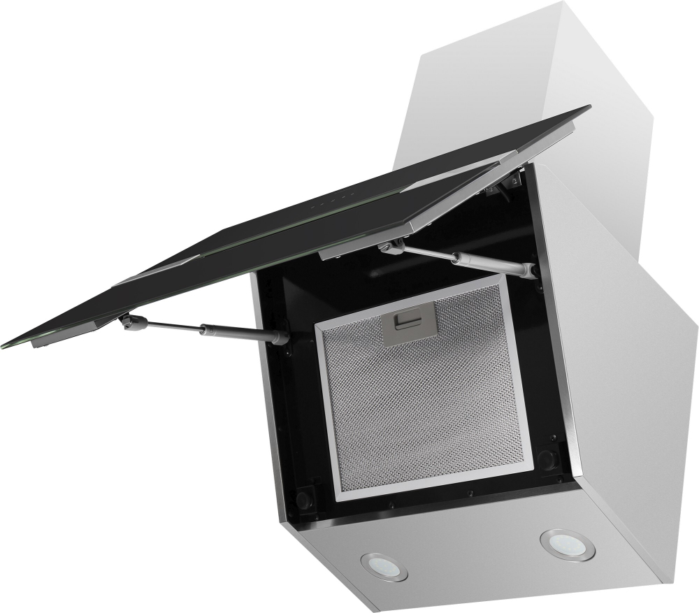 Кухонная вытяжка MAUNFELD Mersey 60 черный\вставка сатин фото 3